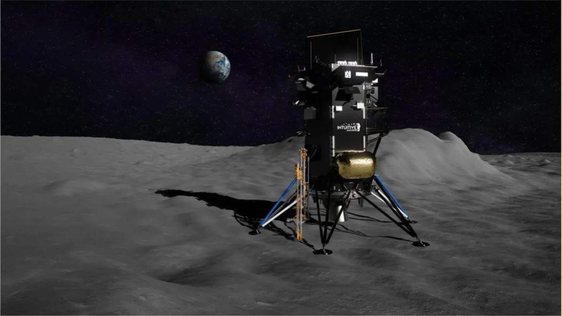 NASA-backed lander touches down on Moon but remains offline