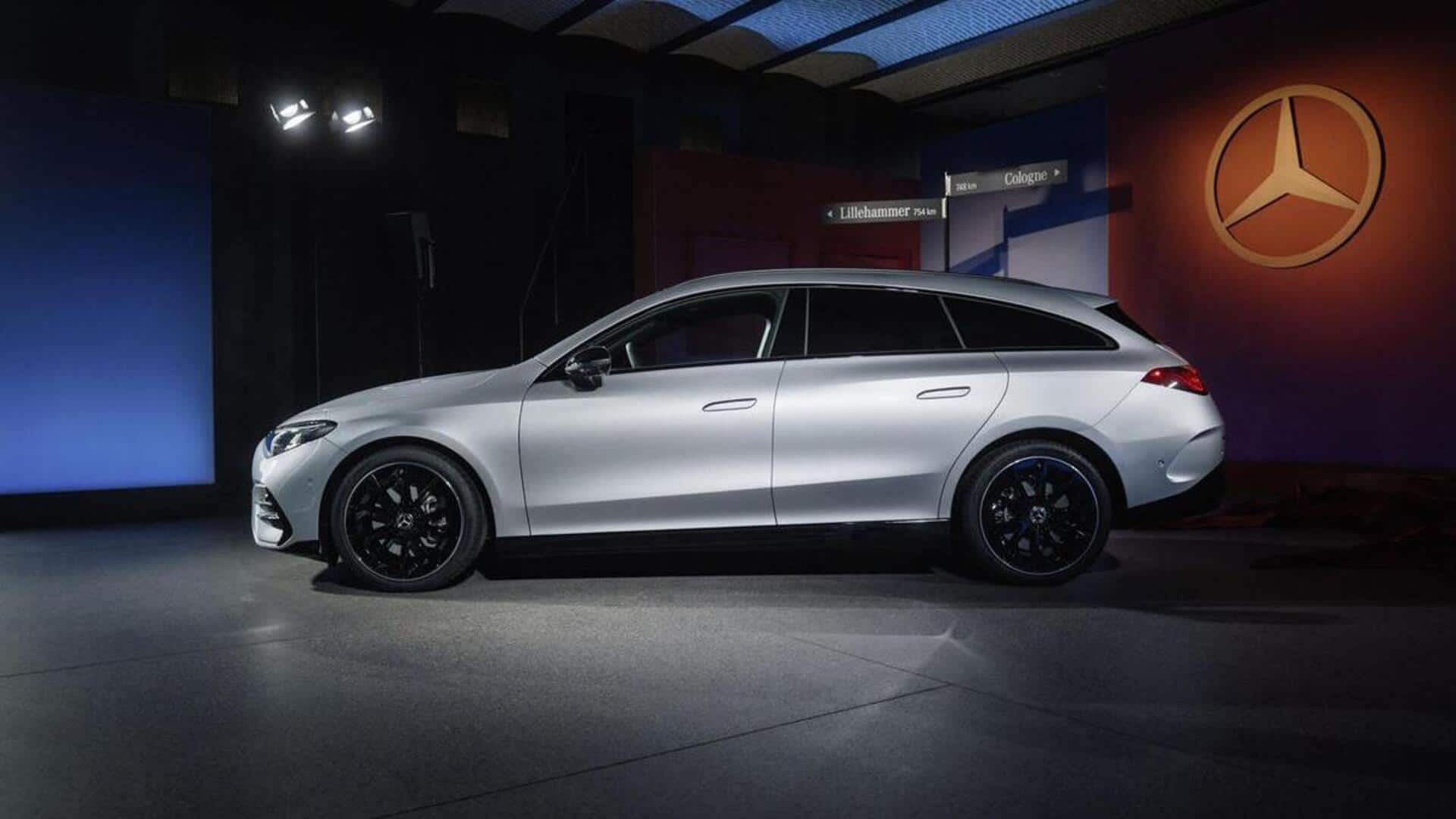 Mercedes-Benz unveils its first-ever electric wagon, the CLA Shooting Brake Mercedes-Benz unveils its first-ever electric wagon, the CLA Shooting Brake