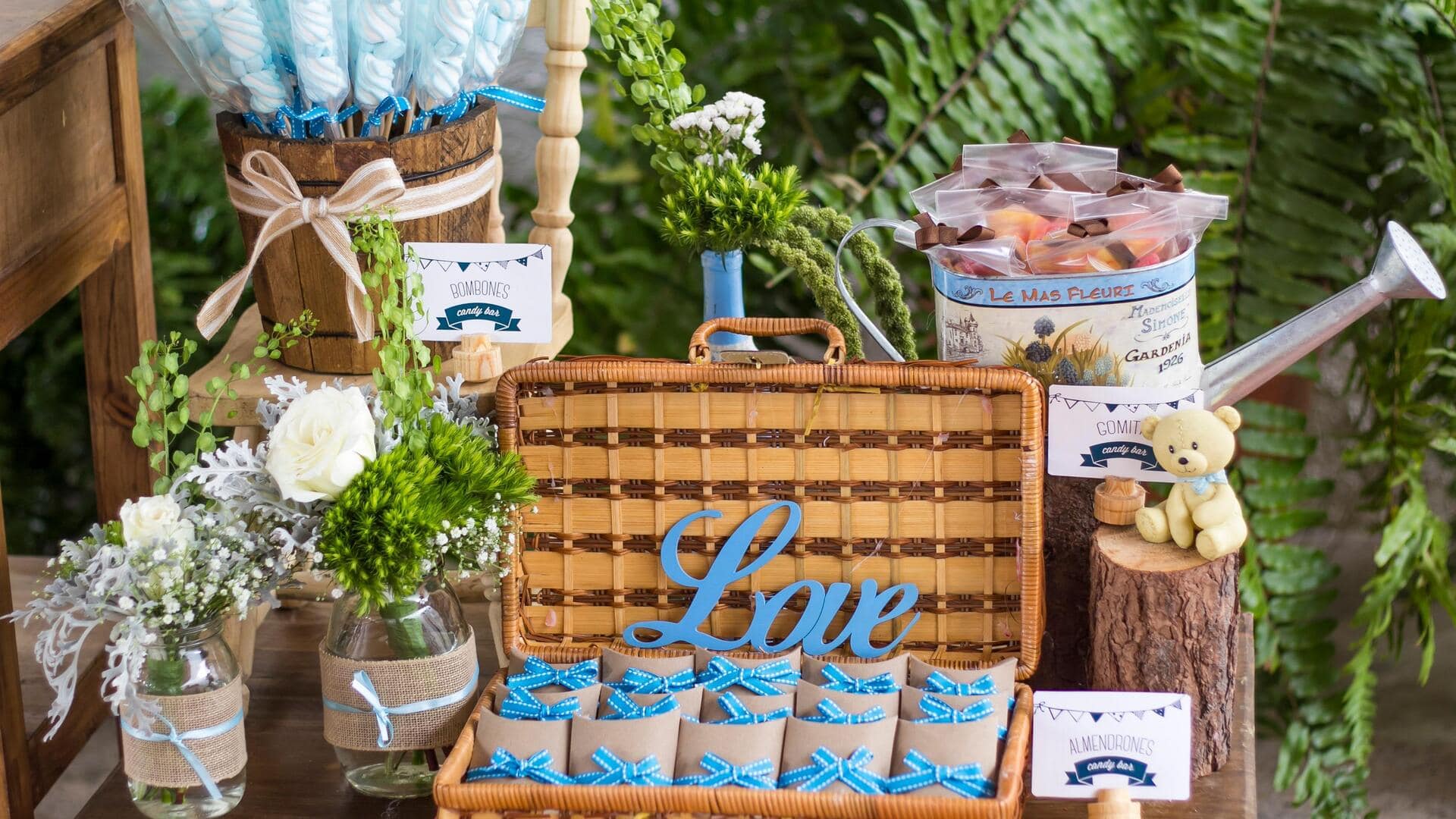 5 creative ideas for a garden-themed baby shower