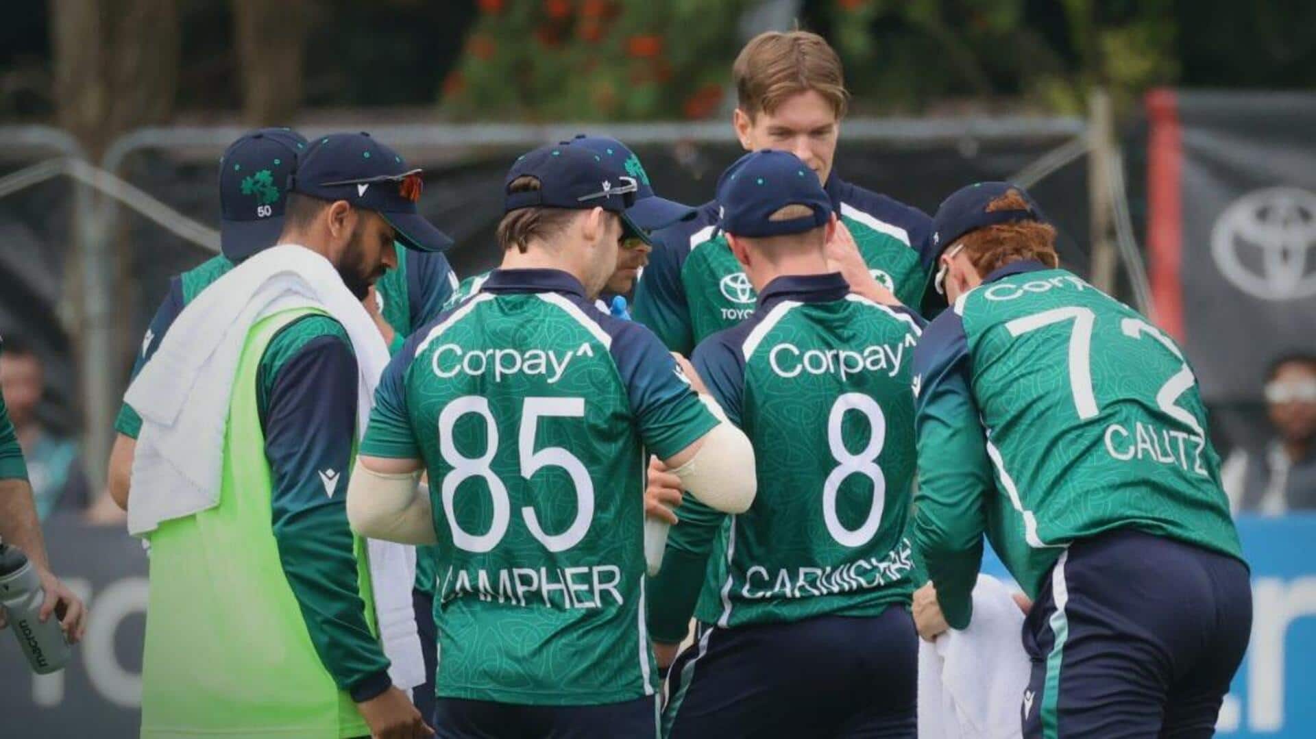 Ireland's Byron McDonough bags career-best ODI returns: Key stats