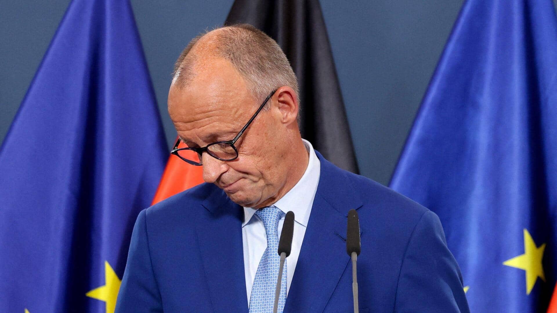 German chancellor calls state election results 'disaster' for CDU