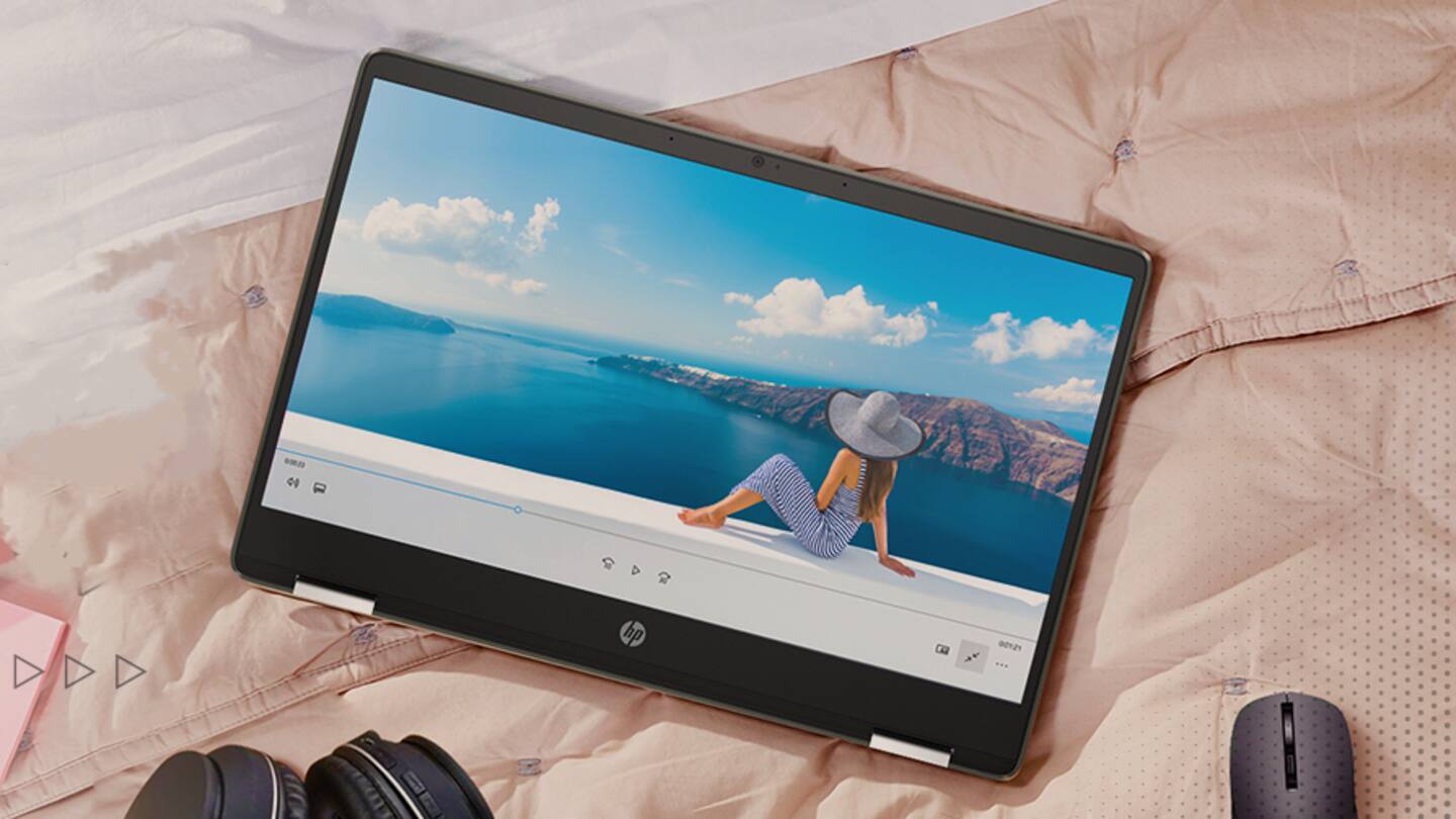HP Chromebook x360 14a, with AMD processor, launched in India