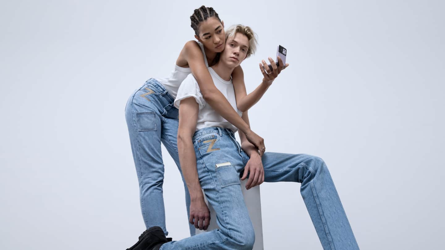Samsung launches $1,499 jeans that thankfully include Z Flip3 phone