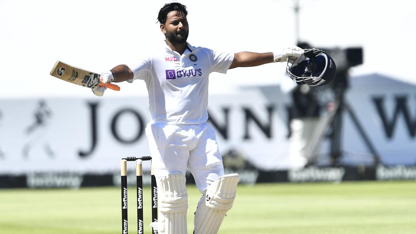 Rishabh Pant scripts history with first Test hundred in SA