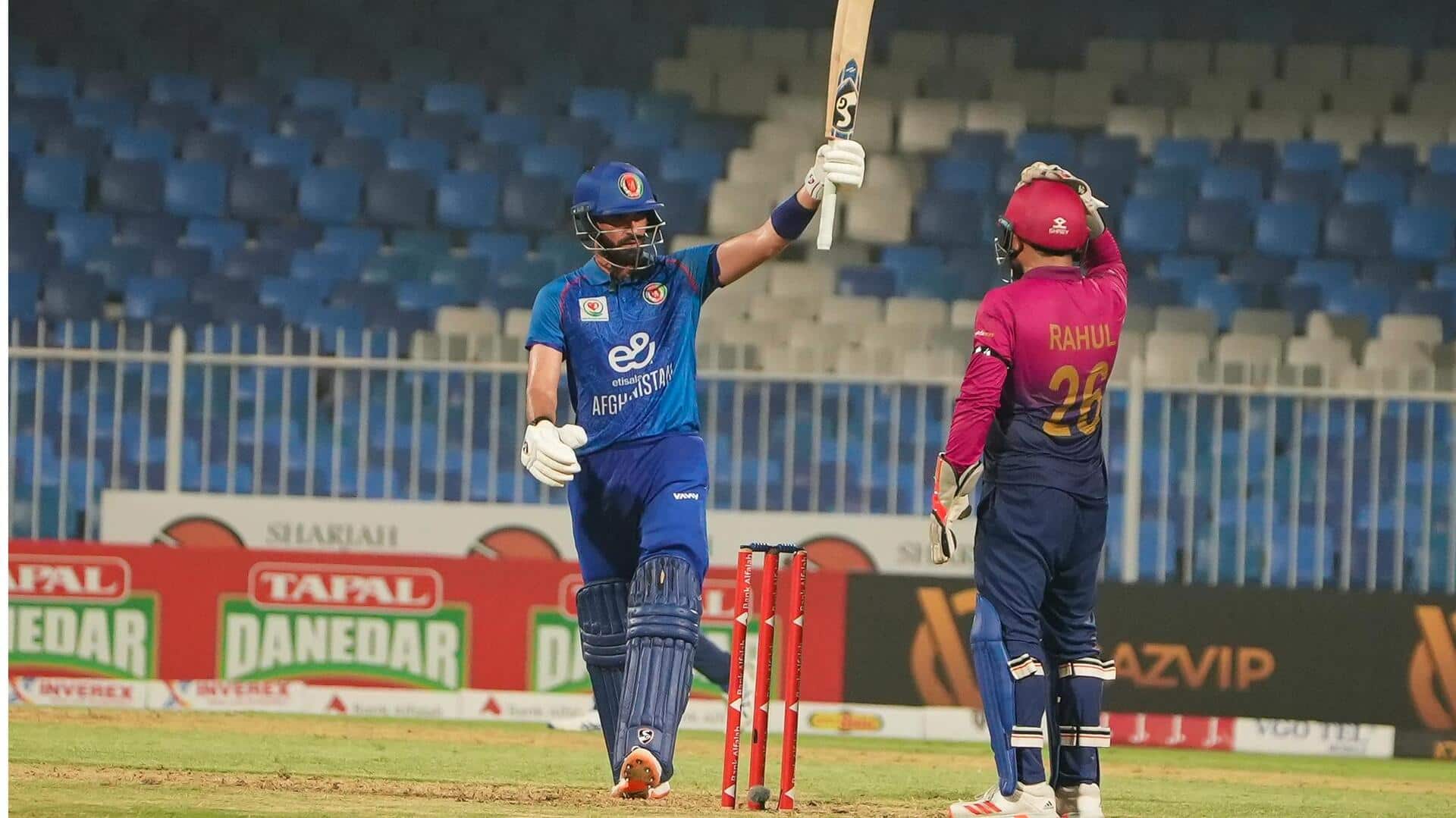 Afghanistan's Sediqullah Atal, Ibrahim Zadran score half-centuries against UAE: Stats Afghanistan's Sediqullah Atal, Ibrahim Zadran score half-centuries against UAE: Stats