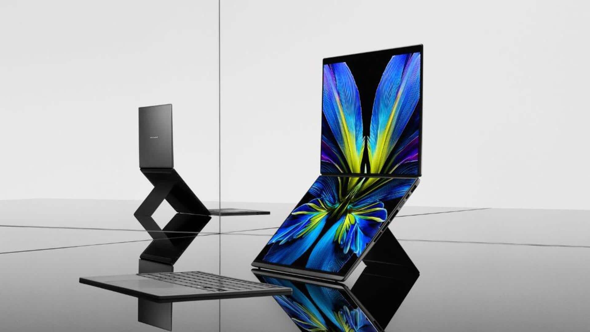 ASUS launches its dual-screen laptop in India at ₹3 lakh