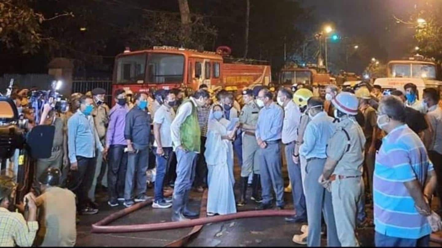 Kolkata: Nine, including firemen, killed in fire; CM visits spot