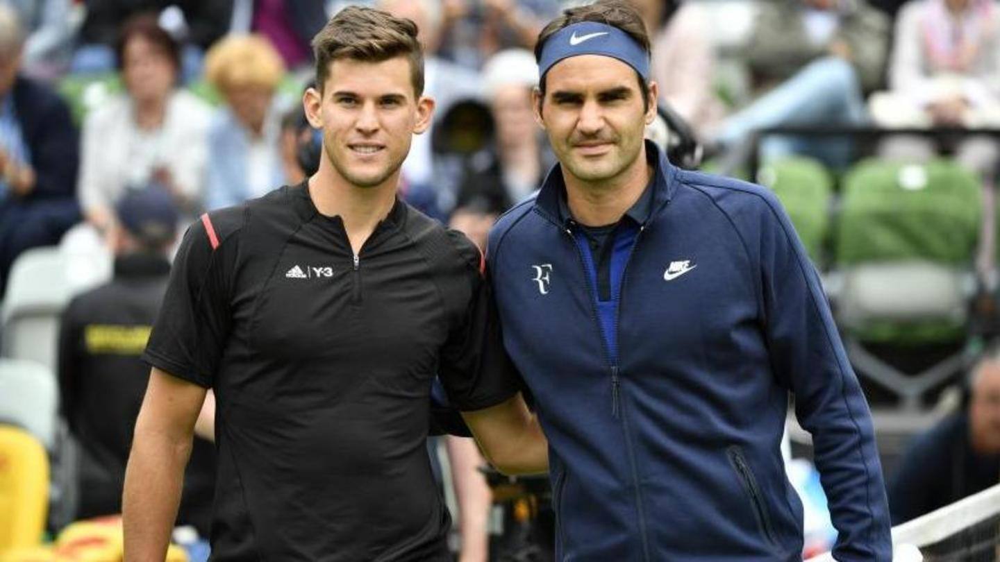Thiem enjoys a 5-2 lead over Federer Thiem enjoys a 5-2 lead over Federer