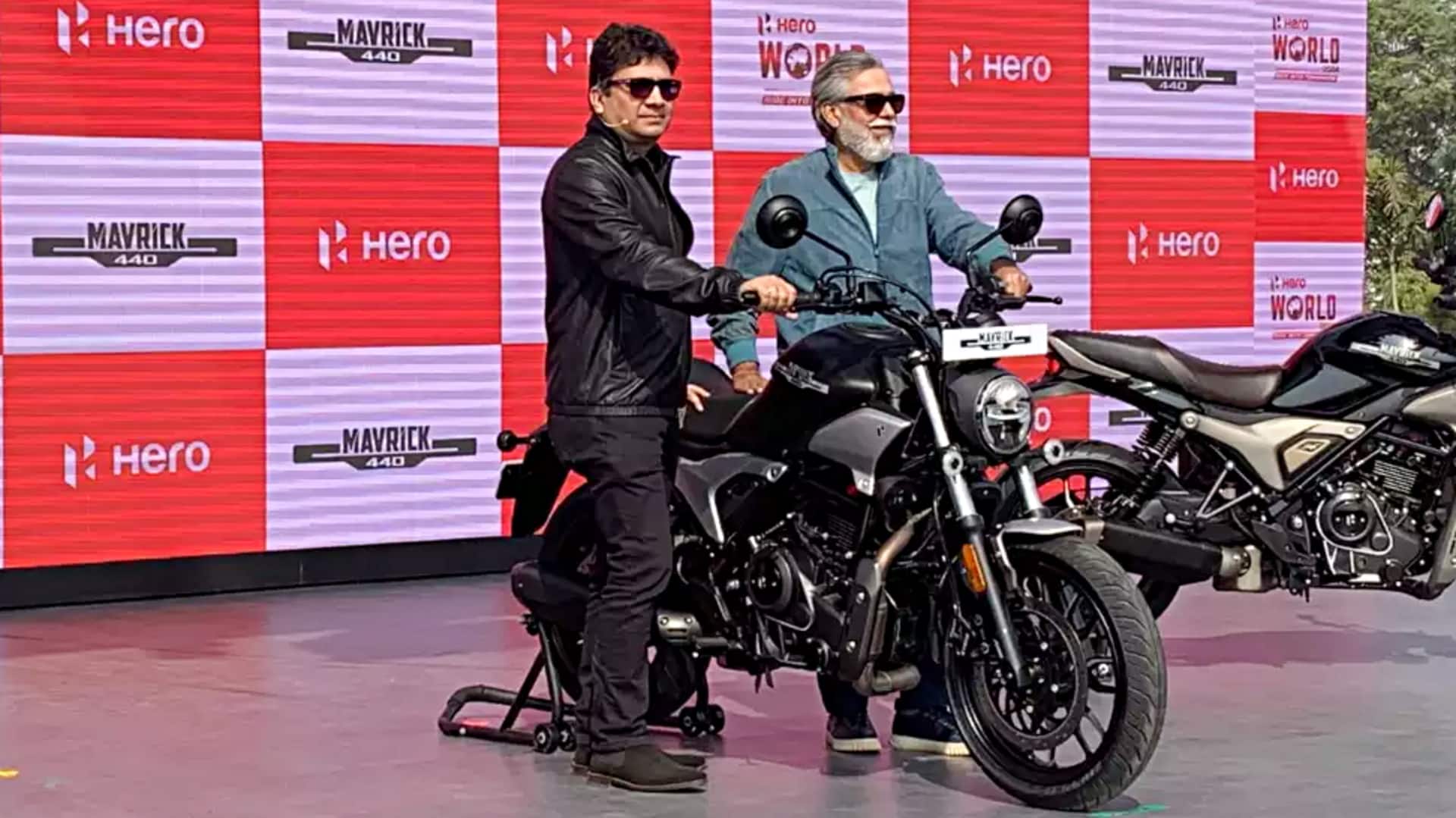 Hero MotoCorp unveils Mavrick 440, bookings to commence in February