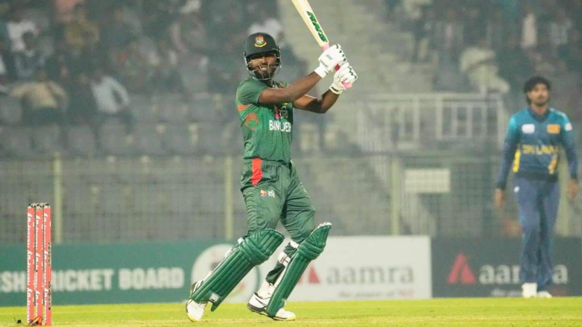 Who is Bangladesh cricketer Jaker Ali? Decoding his stats