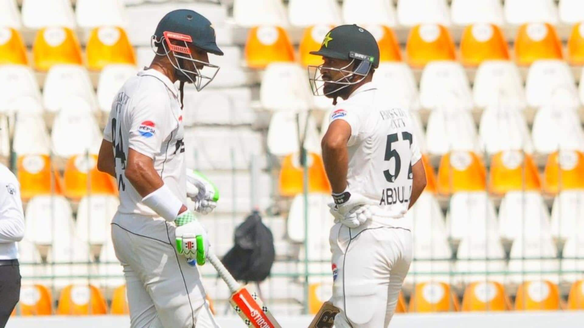 Abdullah Shafique ends run-drought with Test century against England: Stats