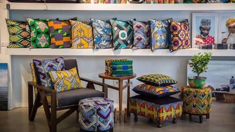 5 decor crafts inspired by Kenyan kikoi fabric