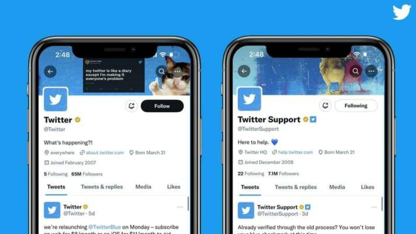 Twitter to charge businesses $1,000/month for gold check mark verification