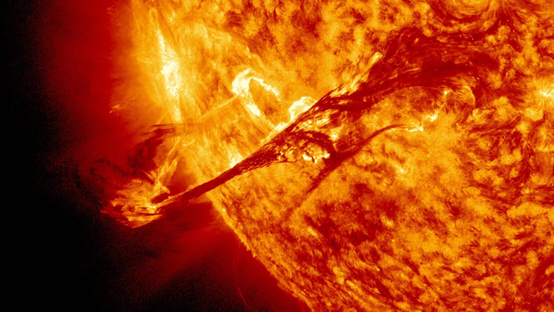 Earth may witness a solar storm tomorrow: Here's why