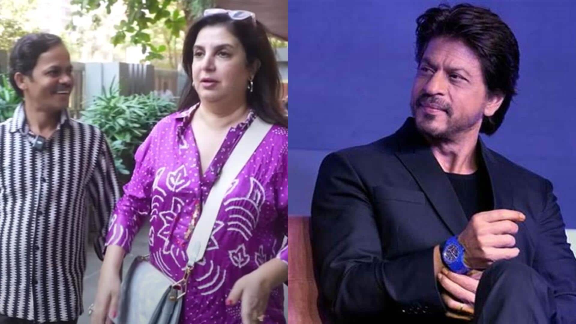 If Farah returns to direction, it'll only be with SRK