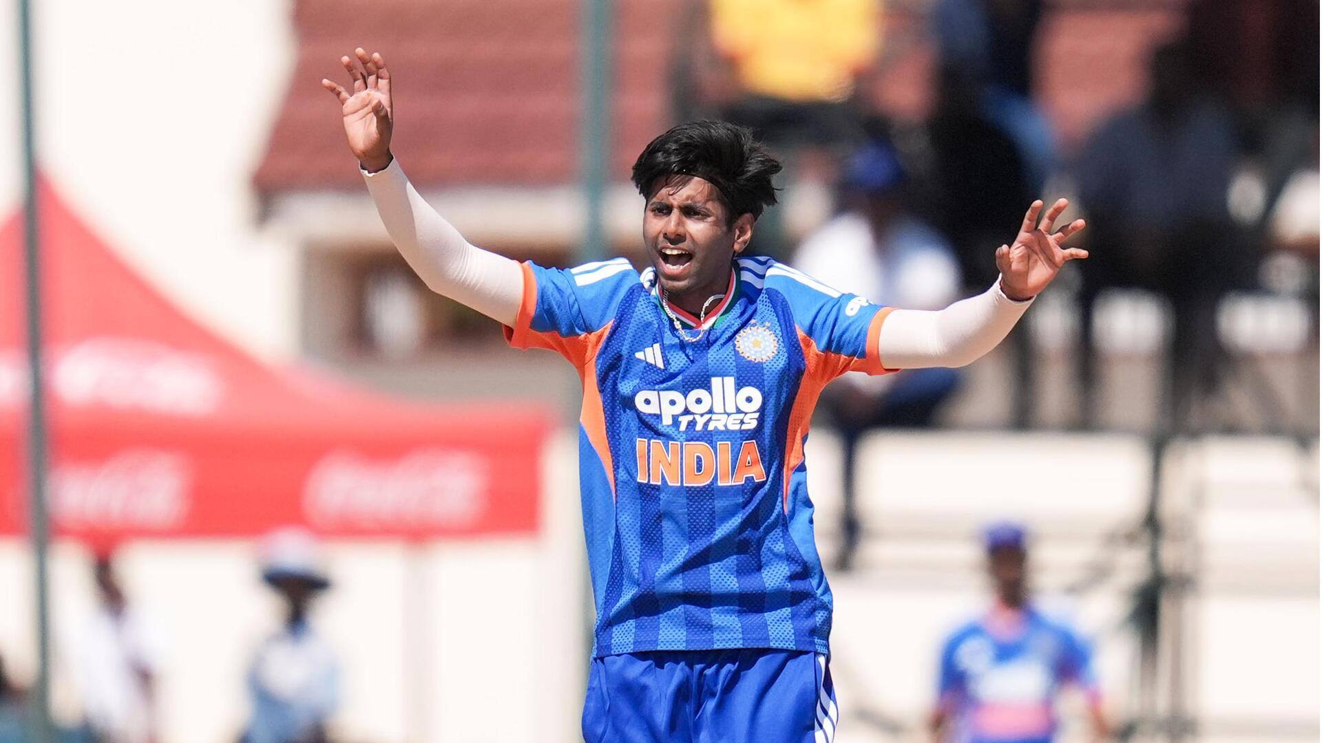 Harare T20I: Mayank Yadav scripts history with first-ball wicket