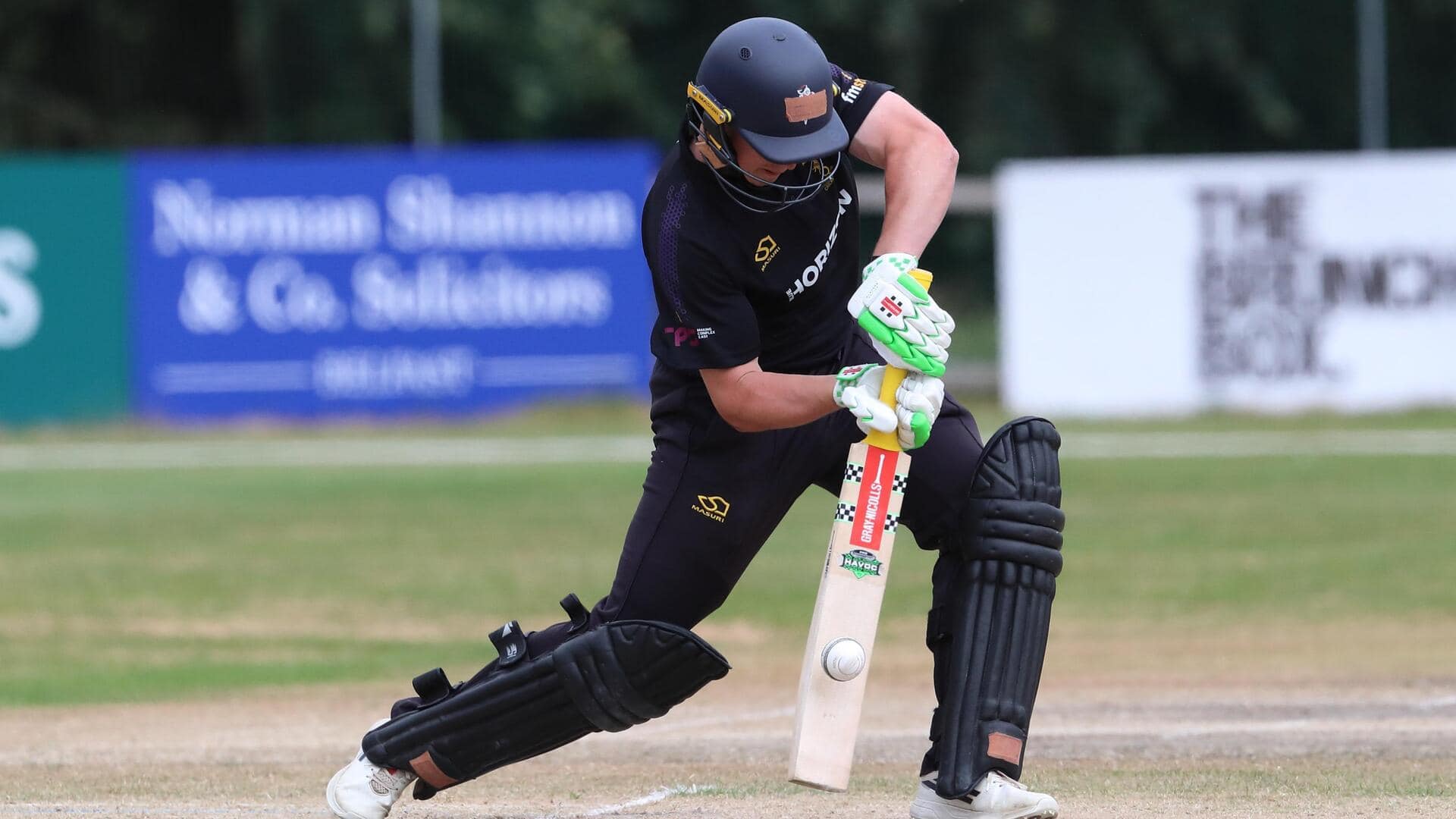 Ireland's Cade Carmichael slams 62 versus Afghanistan in 2nd ODI
