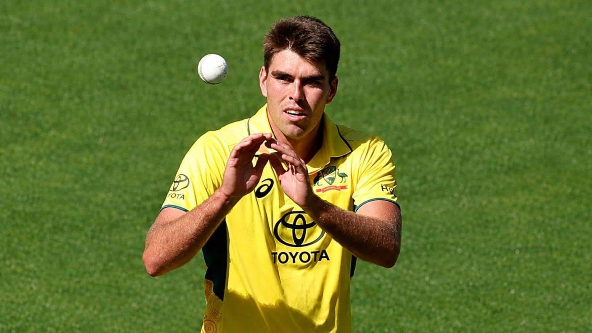 2nd ODI: Australia's Xavier Bartlett hammers 26-ball fifty vs SA