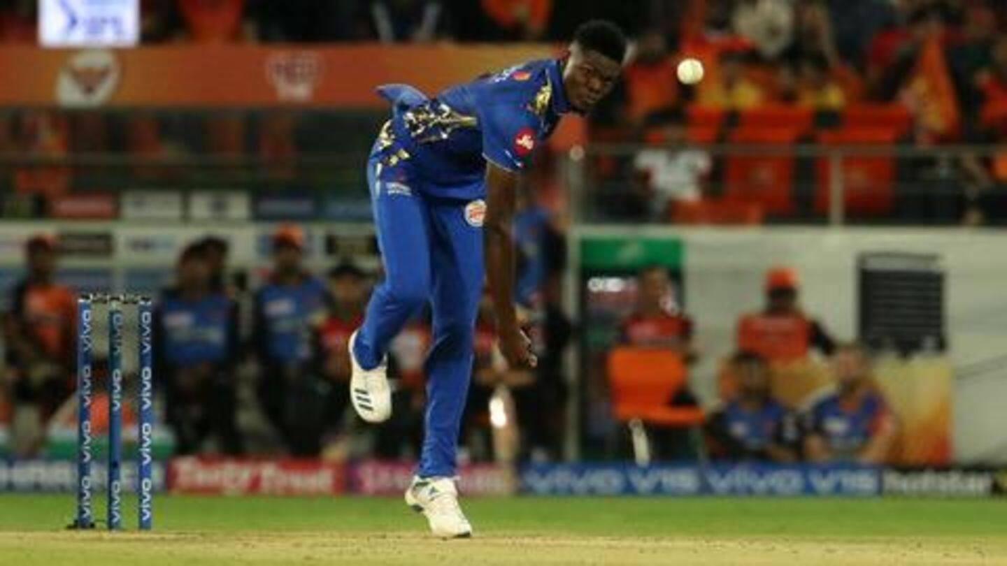 IPL 2019: Who is the MI pace sensation Alzarri Joseph?