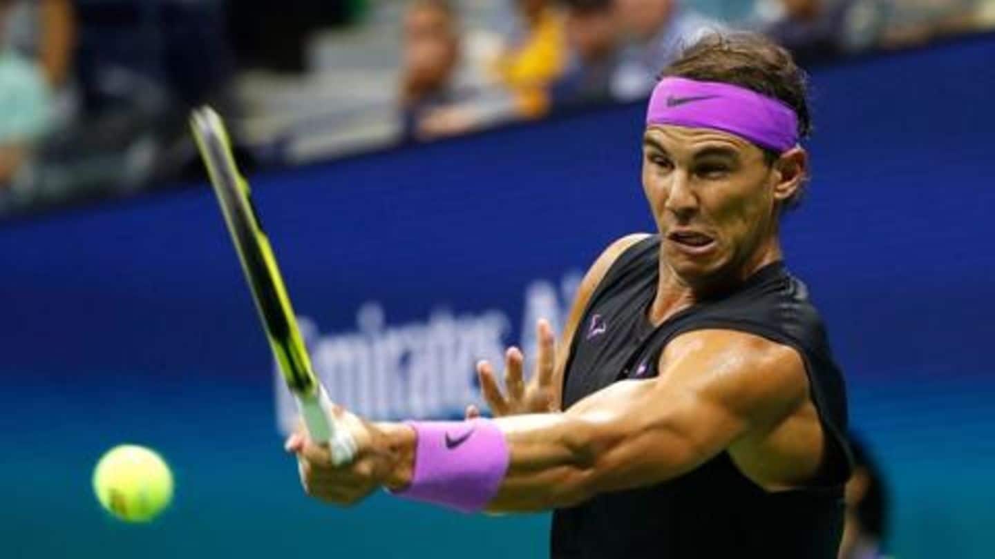 Nadal experiences discomfort in arm during quarter-final tie Nadal experiences discomfort in arm during quarter-final tie
