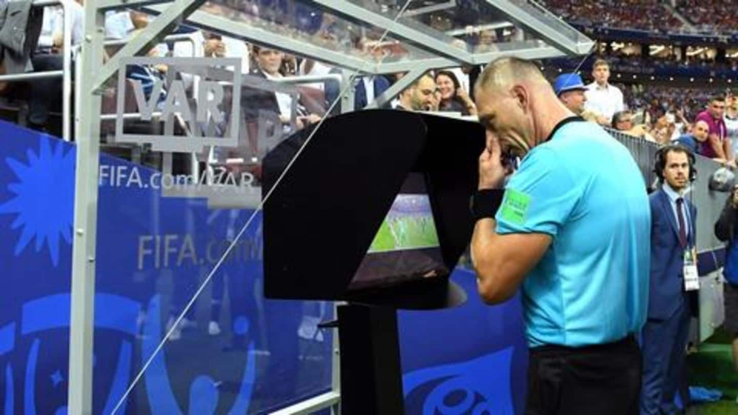 Step 3: Decision is communicated to the on-field referee Step 3: Decision is communicated to the on-field referee