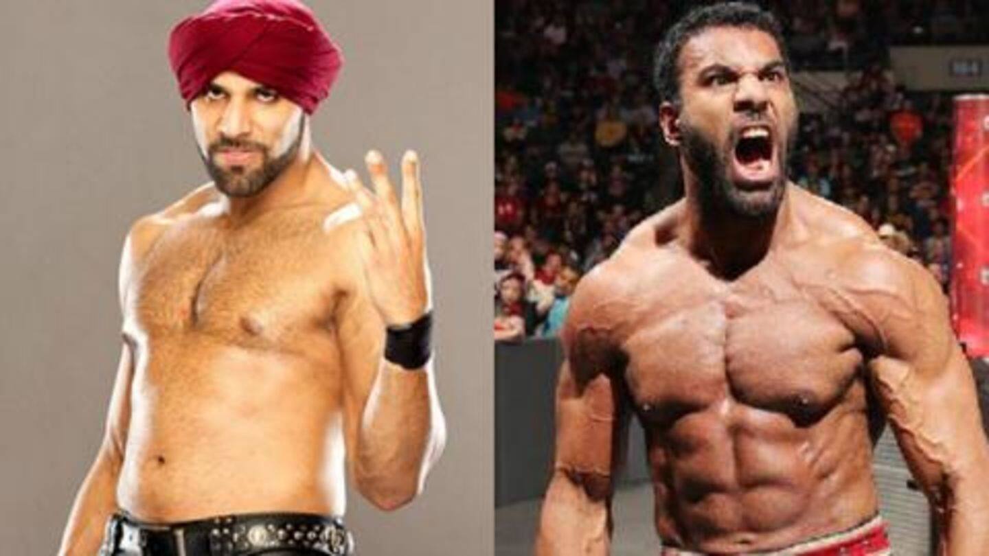 Jinder Mahal's impressive build earned him a World Championship run Jinder Mahal's impressive build earned him a World Championship run