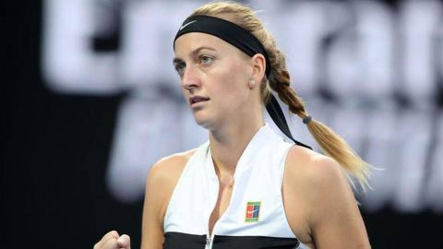 Kvitova was attacked in December 2016 Kvitova was attacked in December 2016