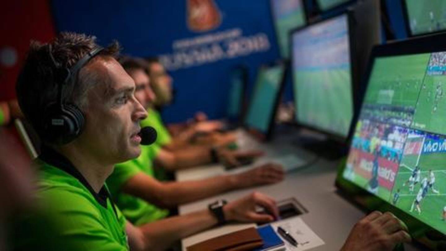 Step 2: The VAR checks the incident and reviews decision Step 2: The VAR checks the incident and reviews decision