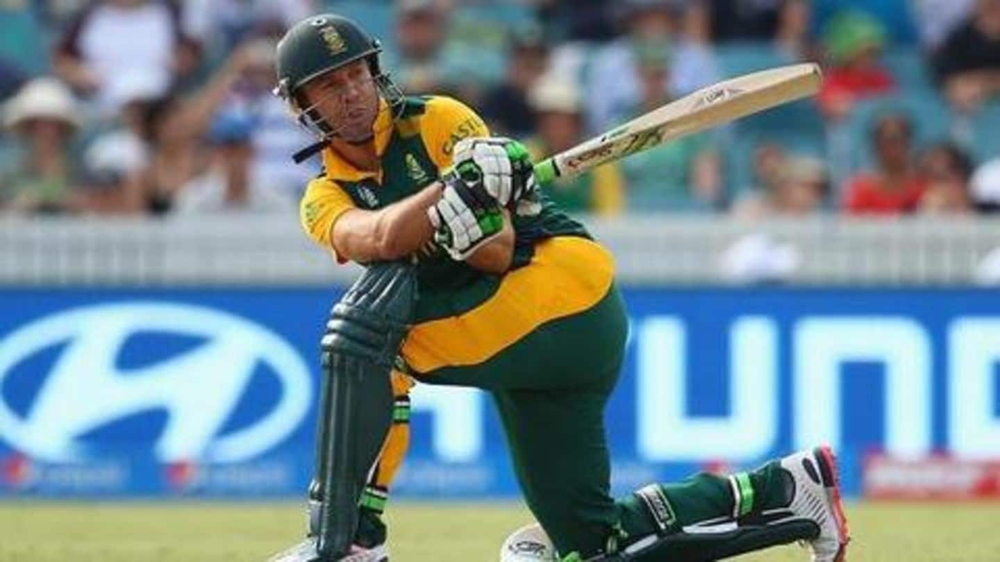 AB de Villiers: The man with the best batting average AB de Villiers: The man with the best batting average