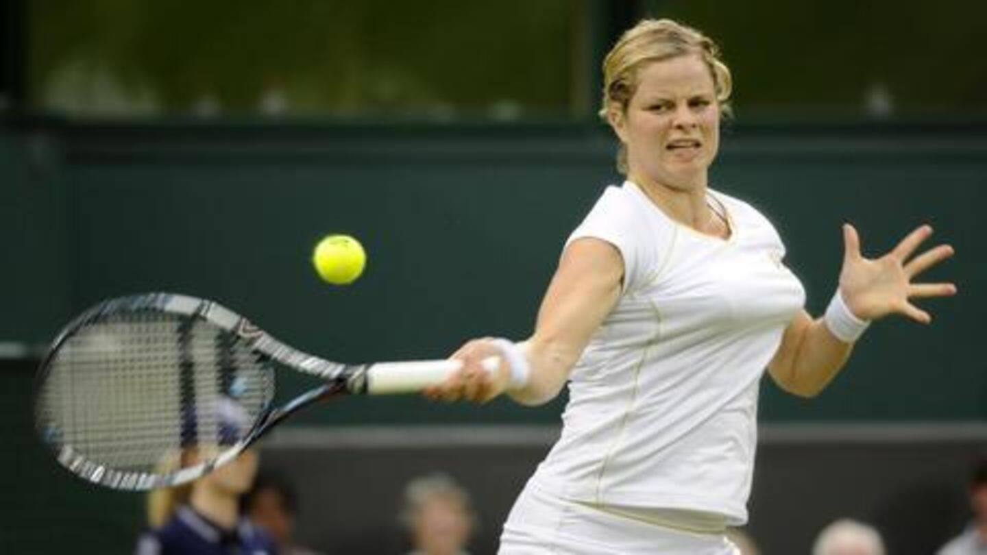 Clijsters is eyeing to get fit Clijsters is eyeing to get fit