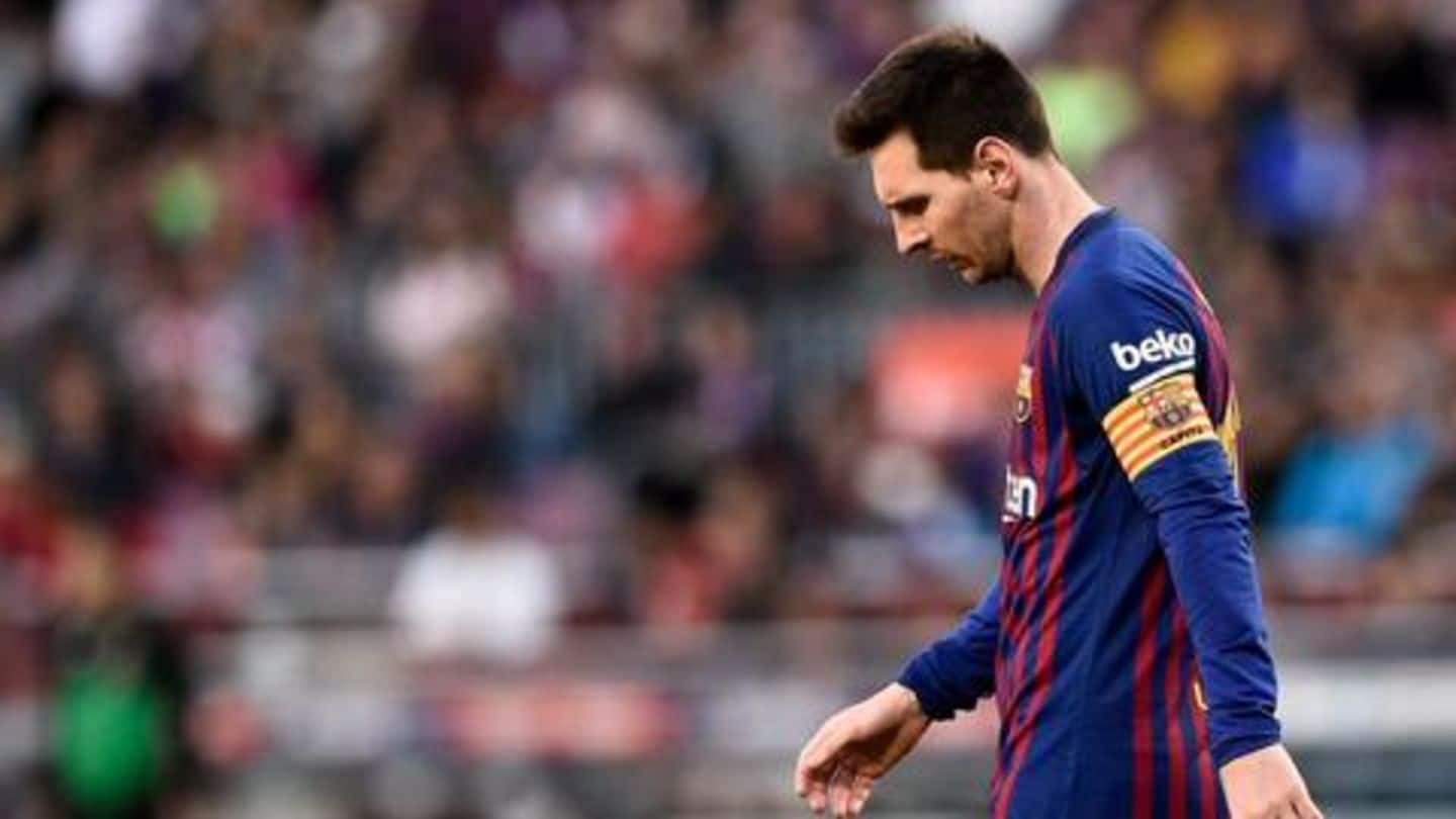 Lionel Messi booed by Barcelona fans: Details here