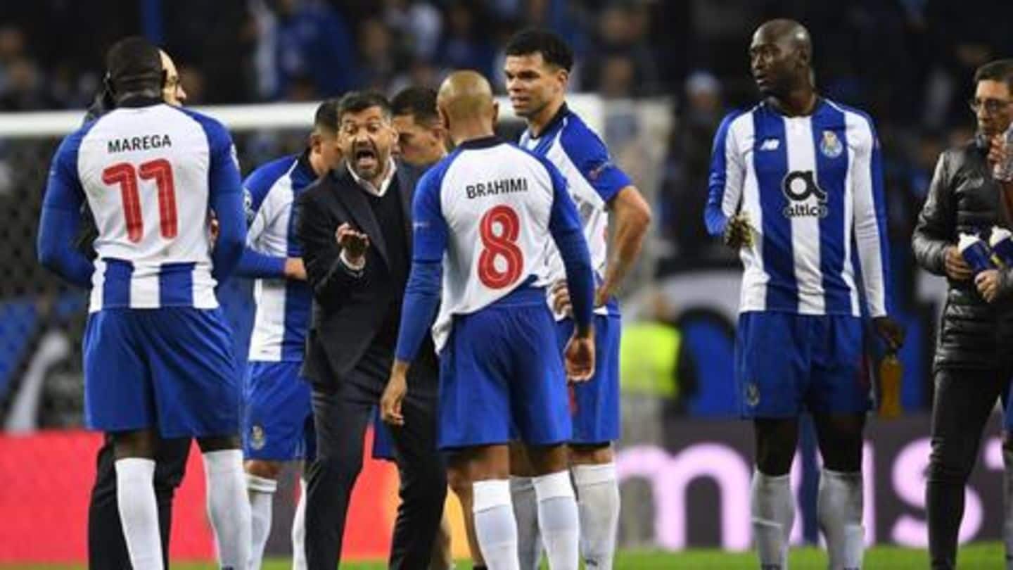 Porto drawn in group of death Porto drawn in group of death