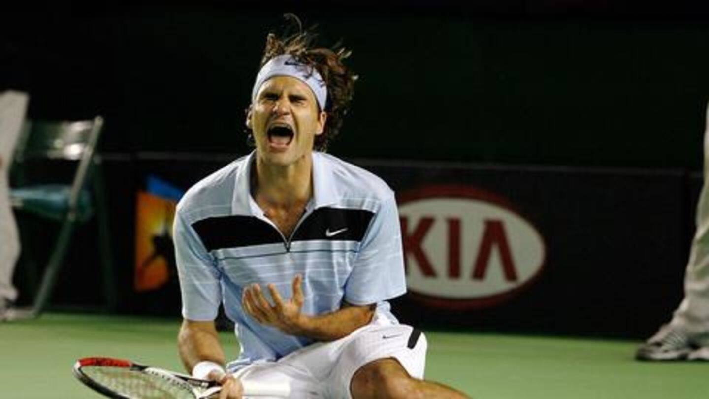 Only player to win thrice on both AO hard surfaces Only player to win thrice on both AO hard surfaces