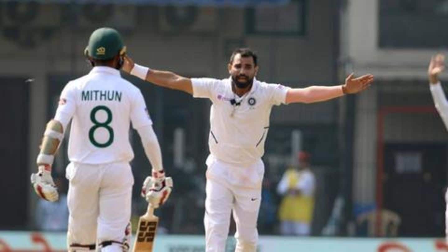This is Shami's game plan for batsmen during Day-Night Test