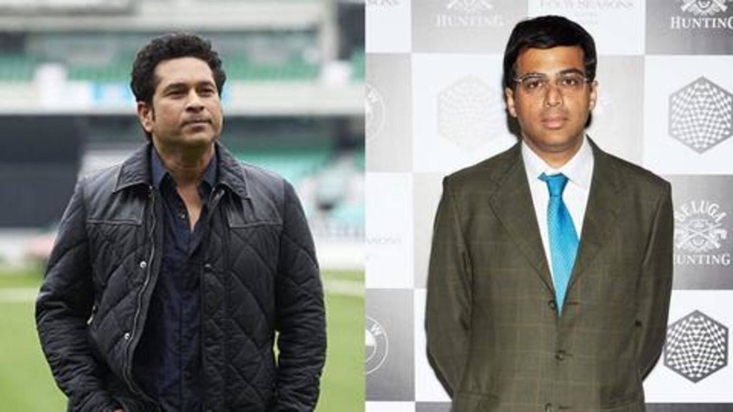 Tendulkar and Anand were drafted in 2015 Tendulkar and Anand were drafted in 2015