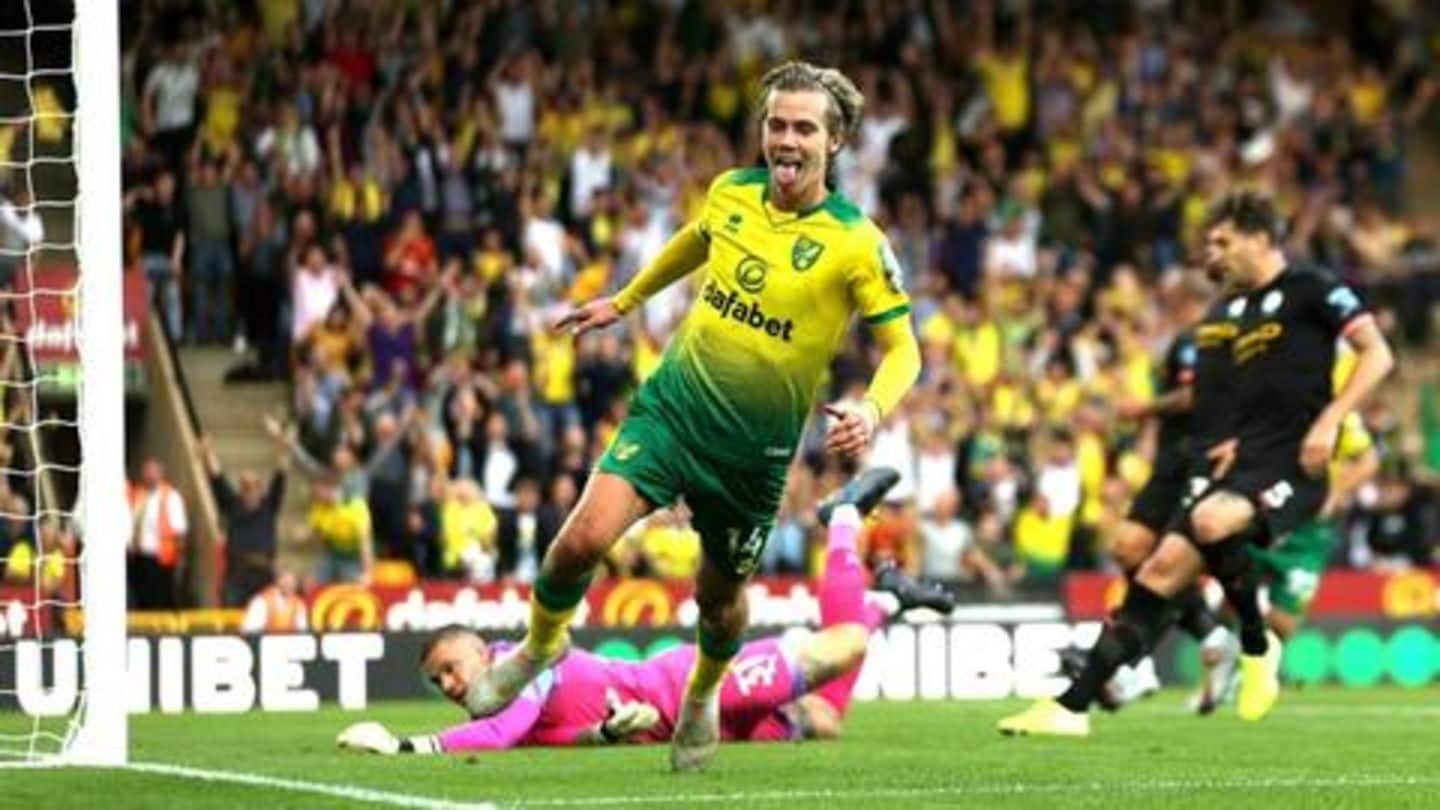Norwich double, as City pull one back before half-time Norwich double, as City pull one back before half-time