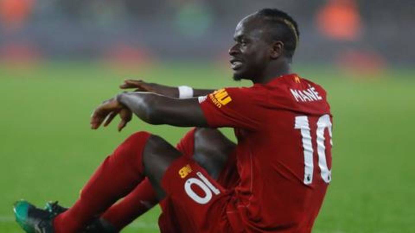 Liverpool's Sadio Mane tweaks muscle: Details here