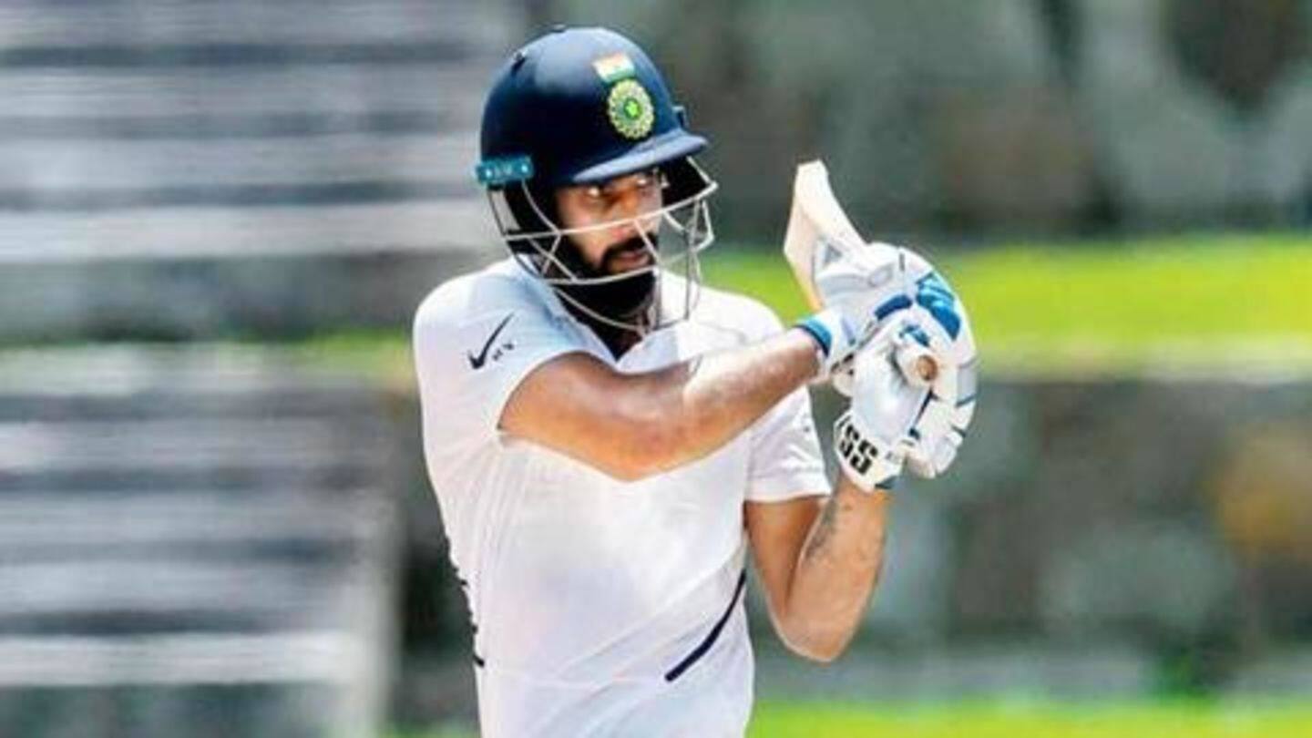 Vihari got the nod for the best team combination: Kohli Vihari got the nod for the best team combination: Kohli