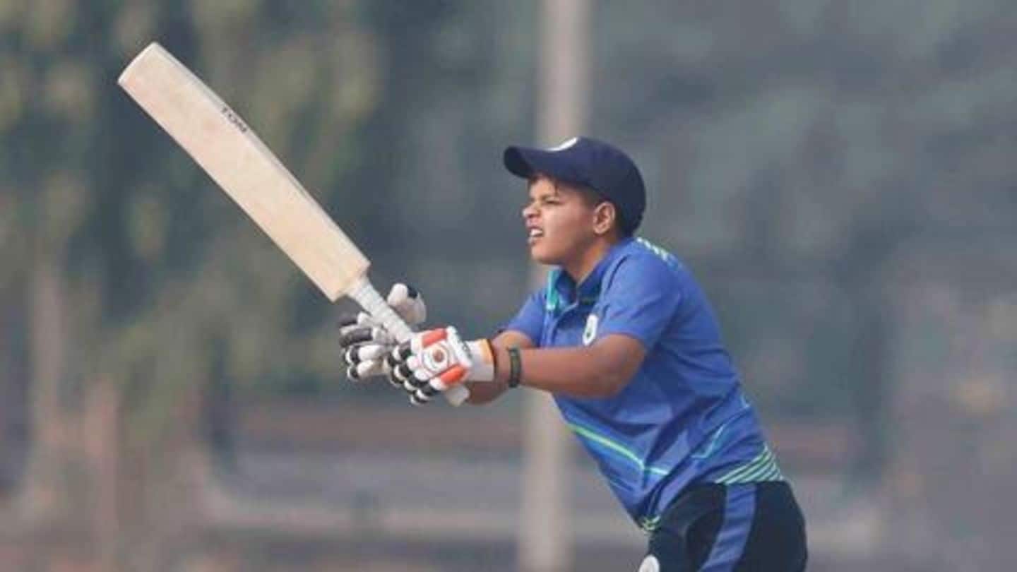 Shafali Verma becomes second youngest Indian international cricketer Shafali Verma becomes second youngest Indian international cricketer