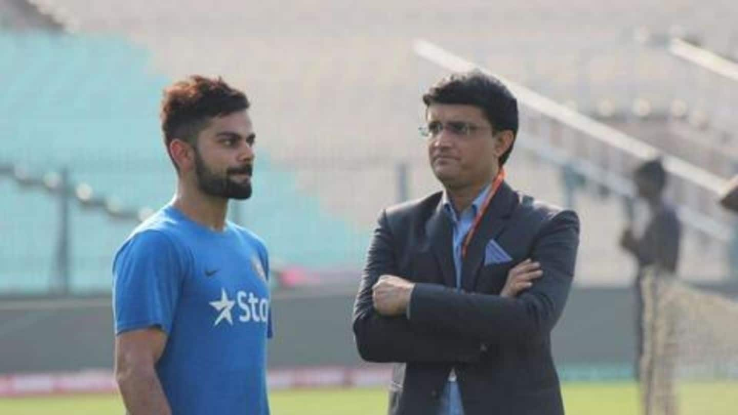 Here's what Sourav Ganguly has warned Virat Kohli of