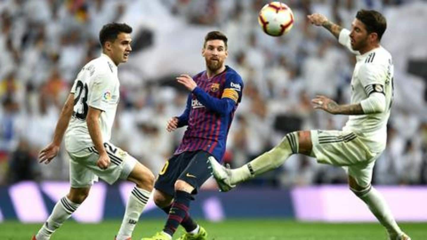 RFEF asks Barcelona-Real Madrid to set new El Clasico date