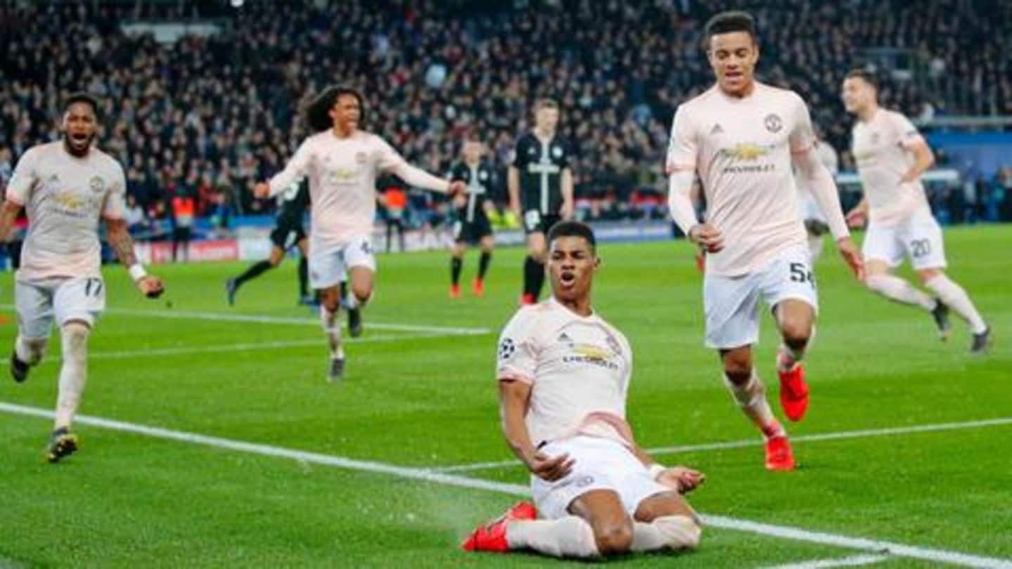 United shock PSG at home United shock PSG at home