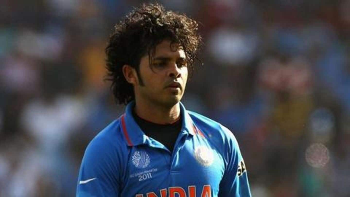 BCCI reduces Sreesanth's ban to 7 years: Details here