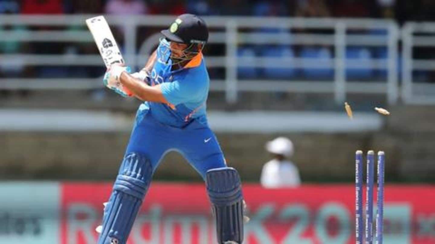 Pant slammed for his batting style during Windies tour Pant slammed for his batting style during Windies tour