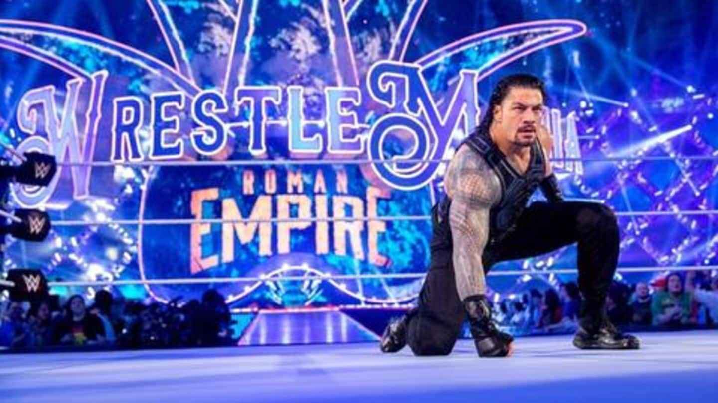 The Big Dog eyes main-eventing WrestleMania for the fifth time The Big Dog eyes main-eventing WrestleMania for the fifth time
