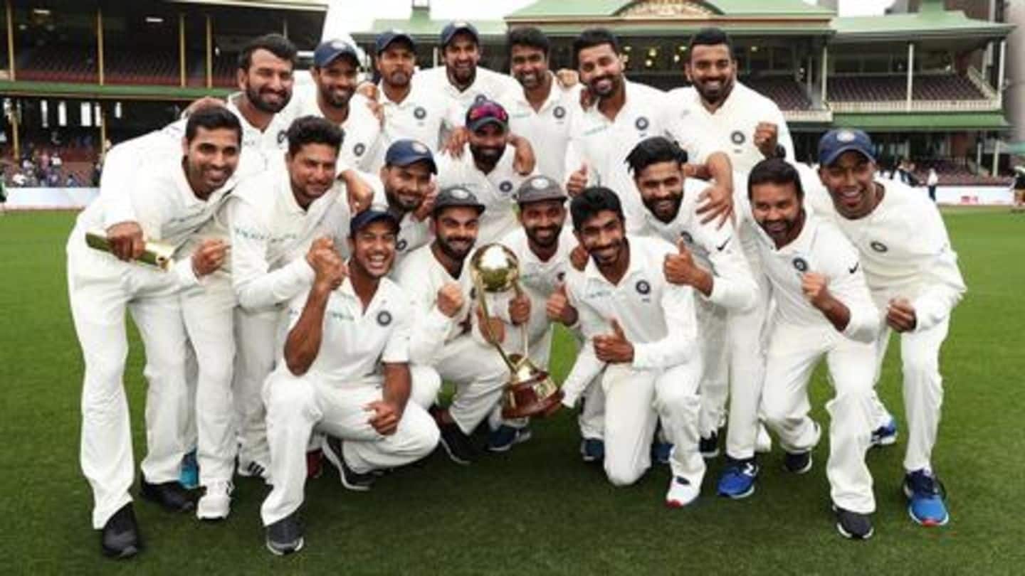 India end the year in Australia India end the year in Australia
