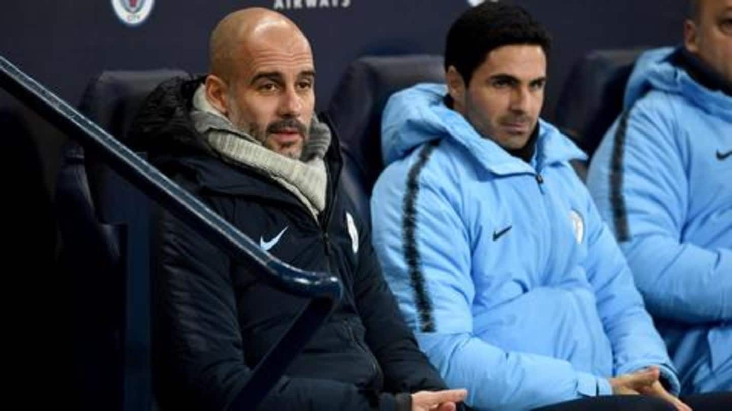 Guardiola shares same views and mindset as Arteta Guardiola shares same views and mindset as Arteta