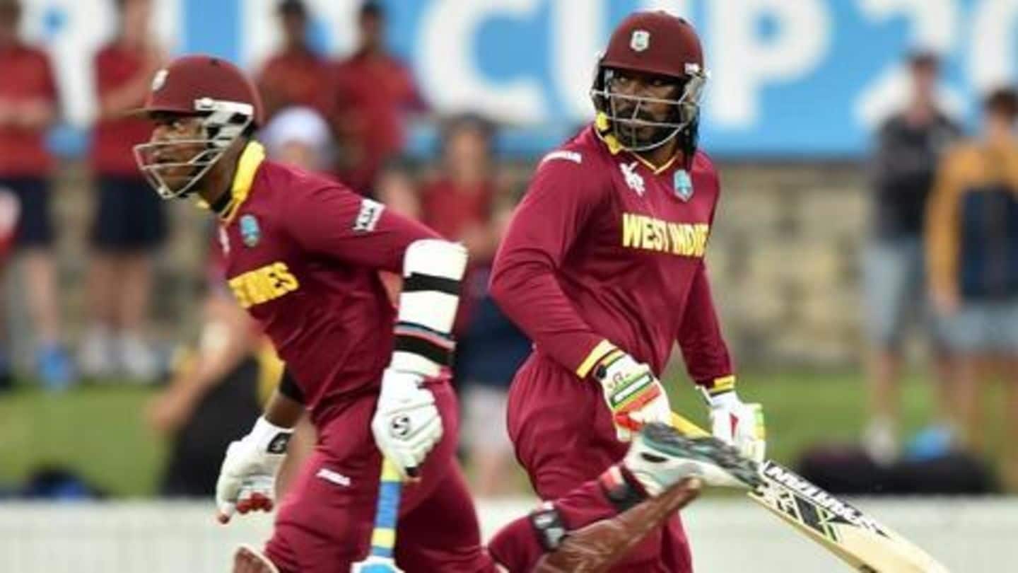 Gayle and Samuels script highest partnership in World Cup history Gayle and Samuels script highest partnership in World Cup history