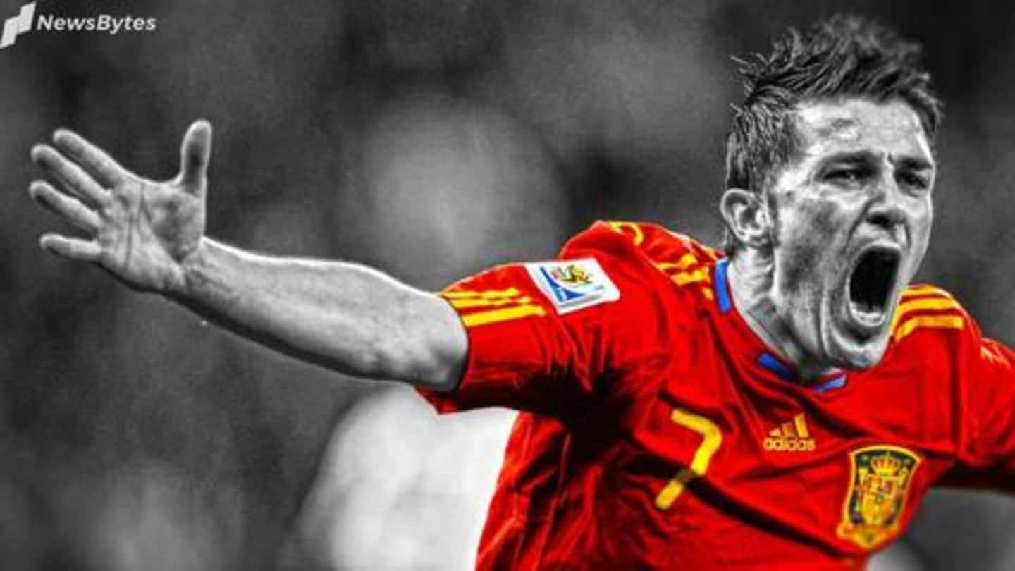 Reflecting back on top career moments of David Villa