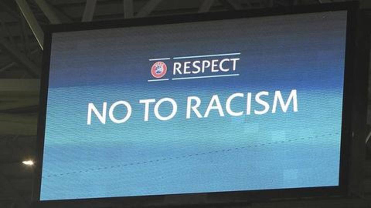What is UEFA's three-step racism protocol? What is UEFA's three-step racism protocol?